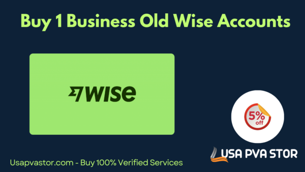 Buy 1 Business Old Wise Accounts