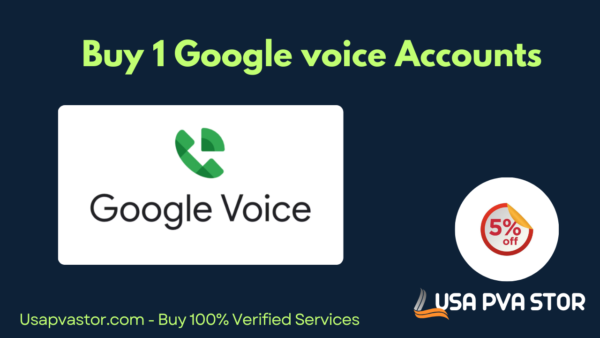 Buy 1 Google voice Accounts