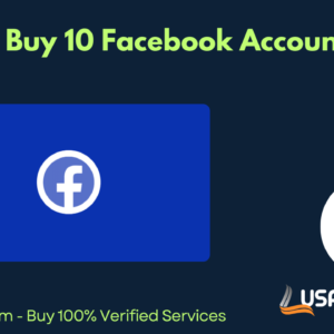 Buy 10 Facebook Accounts