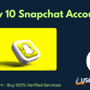 Buy 10 Snapchat Accounts