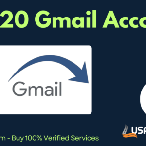 Buy Gmail accounts from usapvastor.com. We provide the best quality Aged Gmail accounts that can be used for any mailing purposes. Our All Gmail accounts are manually created. Our service gives:- ✅ Manually created ✅ Phone number verified ✅ Recovery email added ✅ Gmail access guaranteed ✅ One to five years old Gmail ✅ 7 days replacement guaranteed ✅ 100% customer satisfaction guaranteed Buy 20 Gmail Accounts