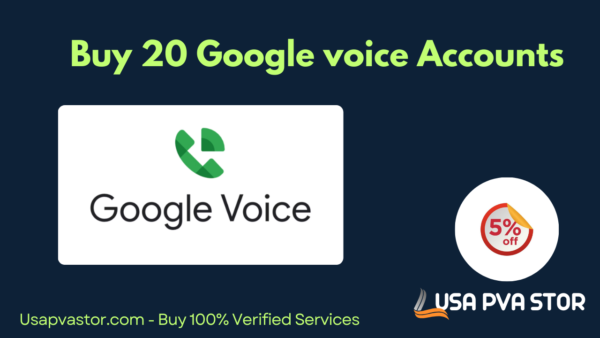 Buy 20 Google voice Accounts