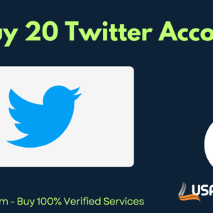 Buy 20 Twitter Accounts