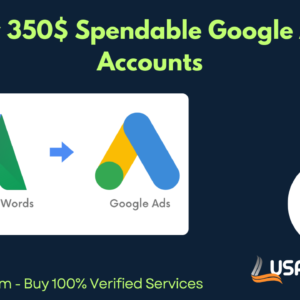 Buy 350$ Spendable Google Ads Accounts