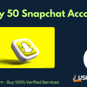 Buy 50 Snapchat Accounts