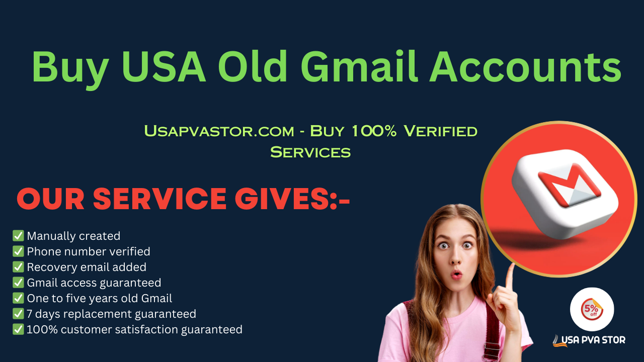 Buy USA Old Gmail Accounts