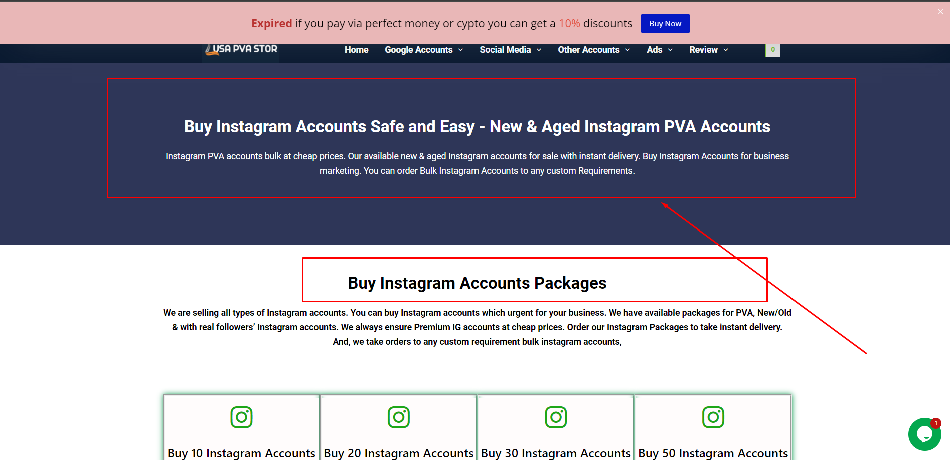 Buy Instagram Accounts